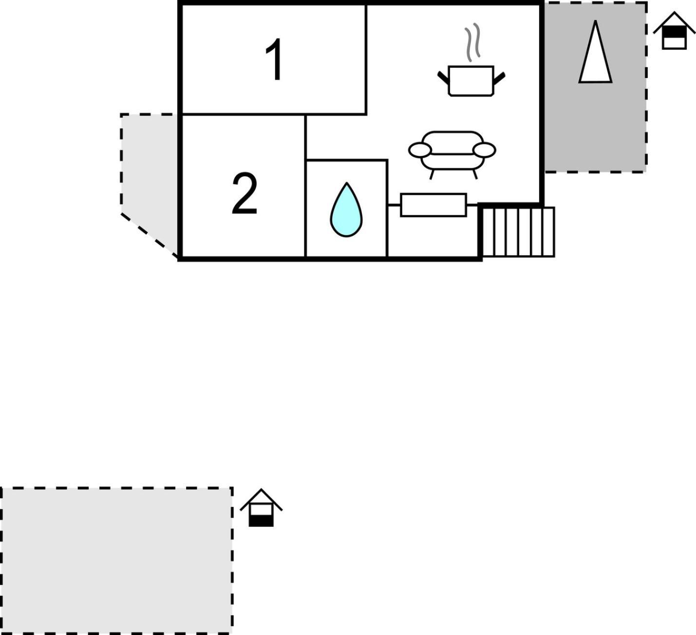 2 Bedroom Awesome Apartment In וולי לוסיניי מראה חיצוני תמונה